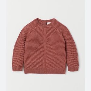 H&M textured knit wool sweater